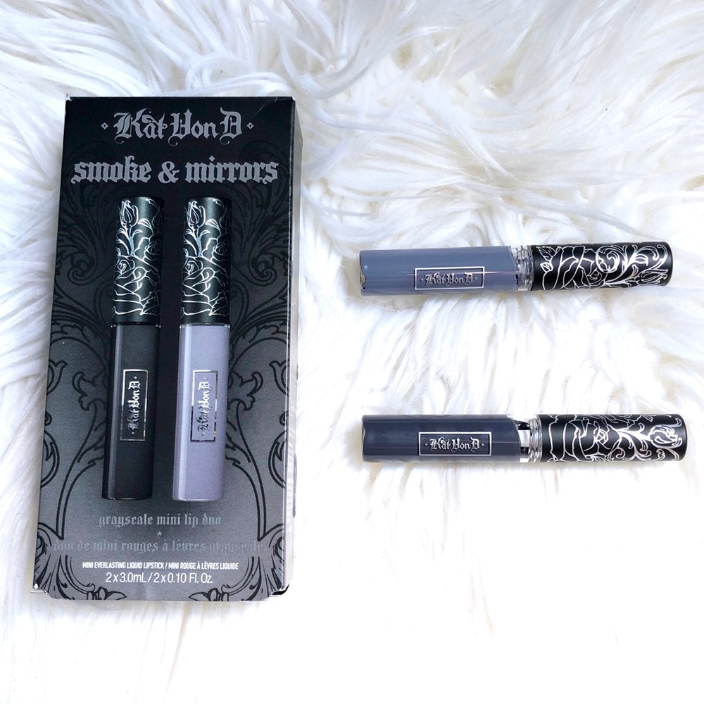 Kat Von D Smoke & Mirrors Mini Lip Duo 🖤